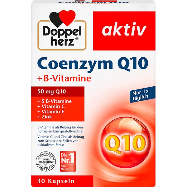 کپسول کوآنزیم Q10 + ویتامینهای B، ۳۰ عدد