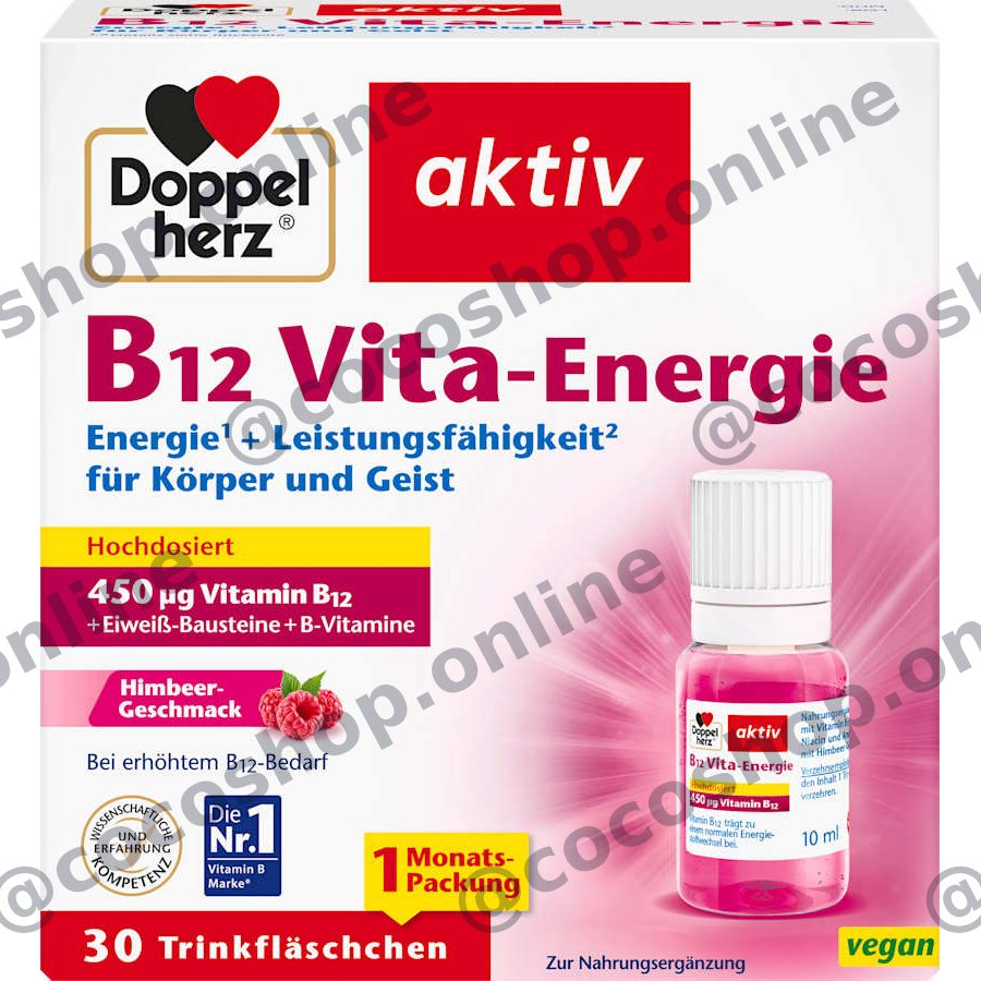 آمپول خوراکی ویتامین B12 ویتا-انرژی، ۳۰ عدد