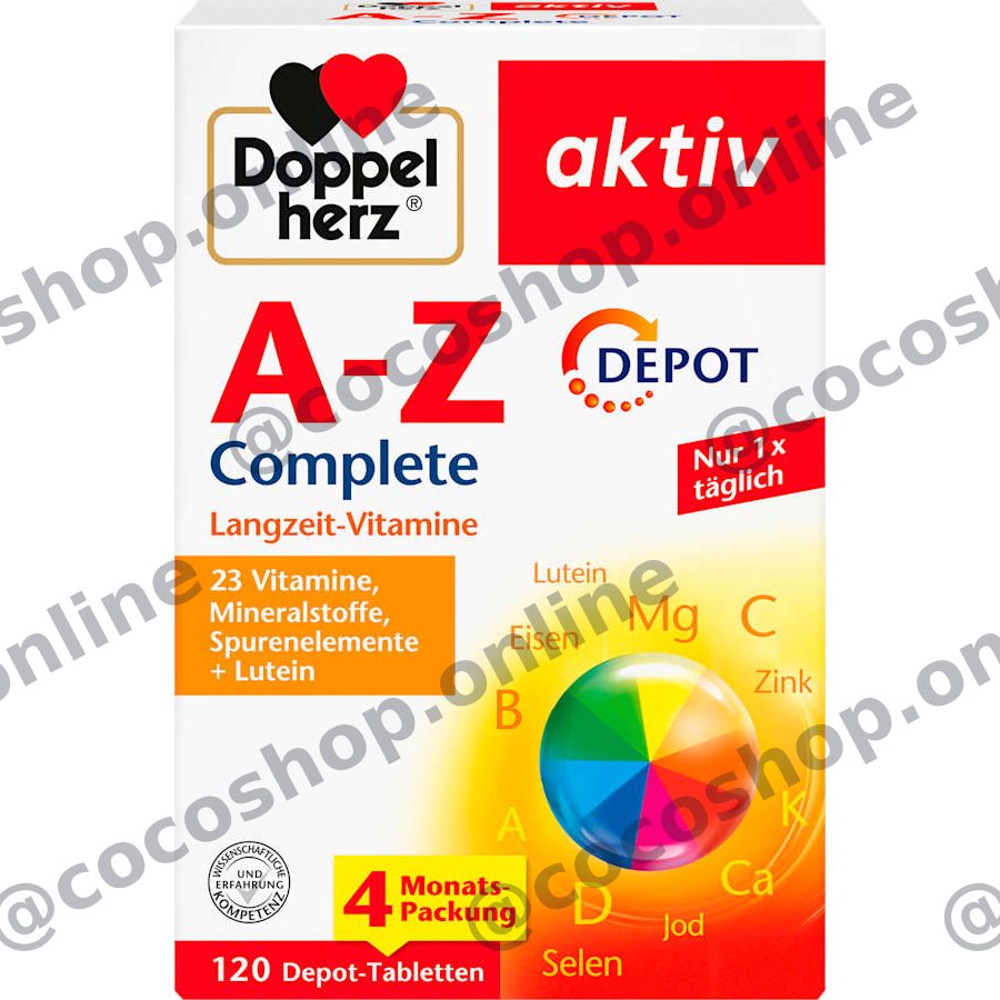 قرص A-Z دپو، ۱۲۰ عدد