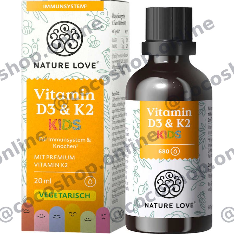 قطره ویتامین D3 و K2 کودکان، ۲۰ میلیلیتر
