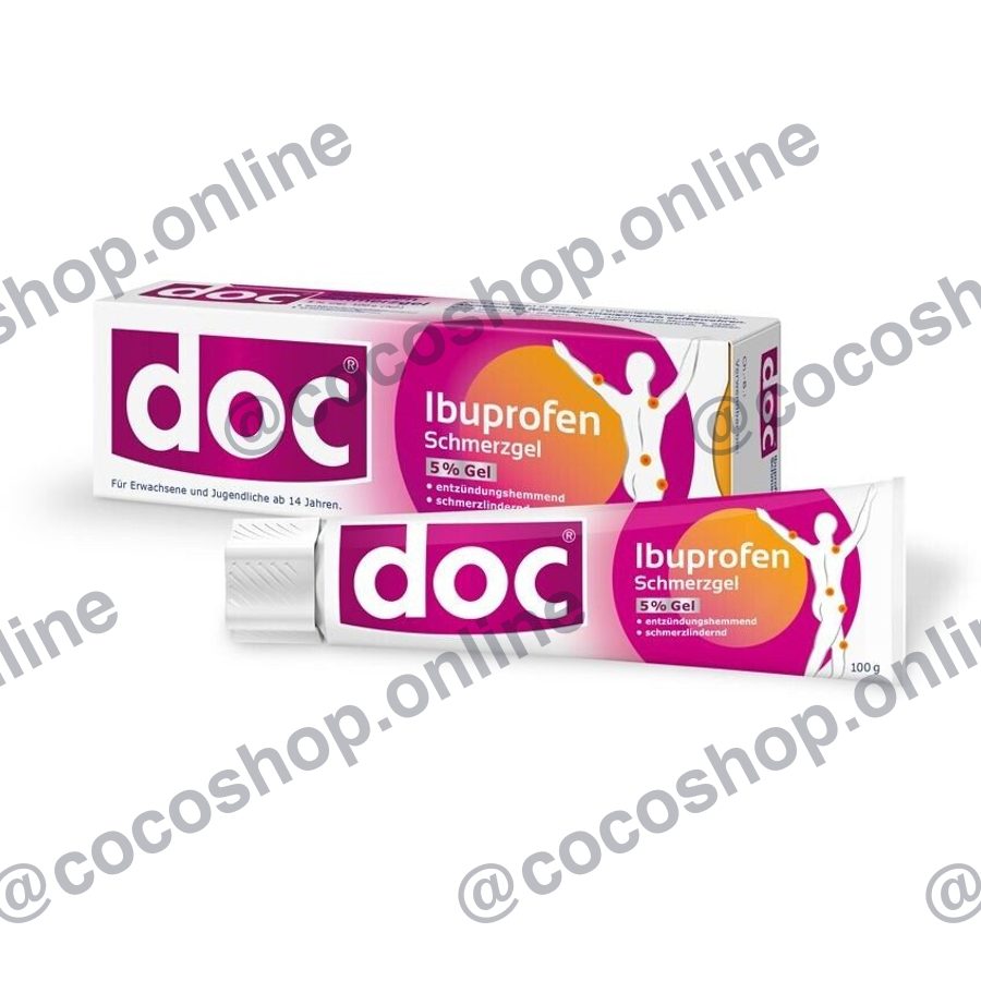 ژل تسکیندهنده درد ایبوپروفن DOC