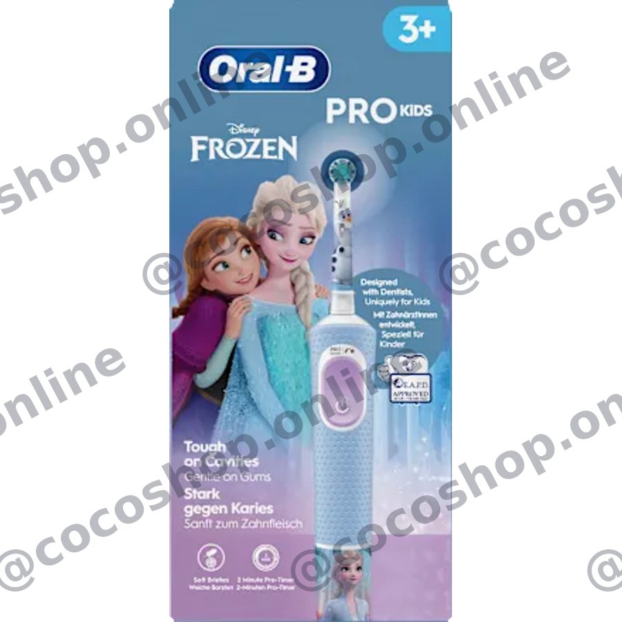 مسواک برقی کودکان مدل Vitality PRO – طرح فروزن (Frozen)، مناسب برای سنین ۳ سال به بالا، ۱ عدد