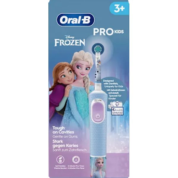 مسواک برقی کودکان مدل Vitality PRO – طرح فروزن (Frozen)، مناسب برای سنین ۳ سال به بالا، ۱ عدد